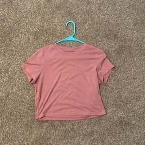 Pink cropped T-Shirt